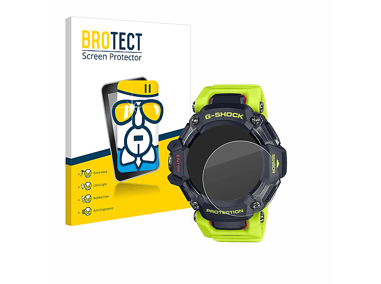 BROTECT Airglass klare Schutzfolie(für Casio GBD-H2000) G-Shock