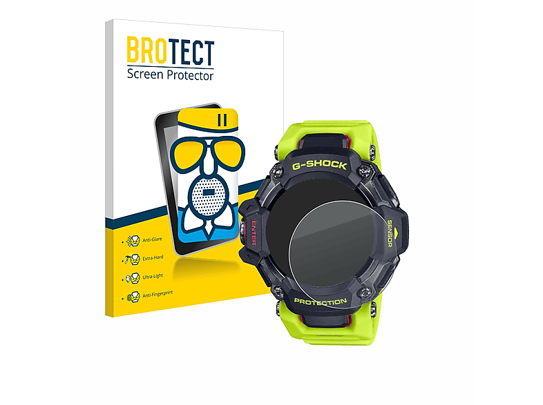 BROTECT Airglass matte Schutzfolie(für Casio G-Shock GBD-H2000) | Smartwatch Schutzfolien & Gläser