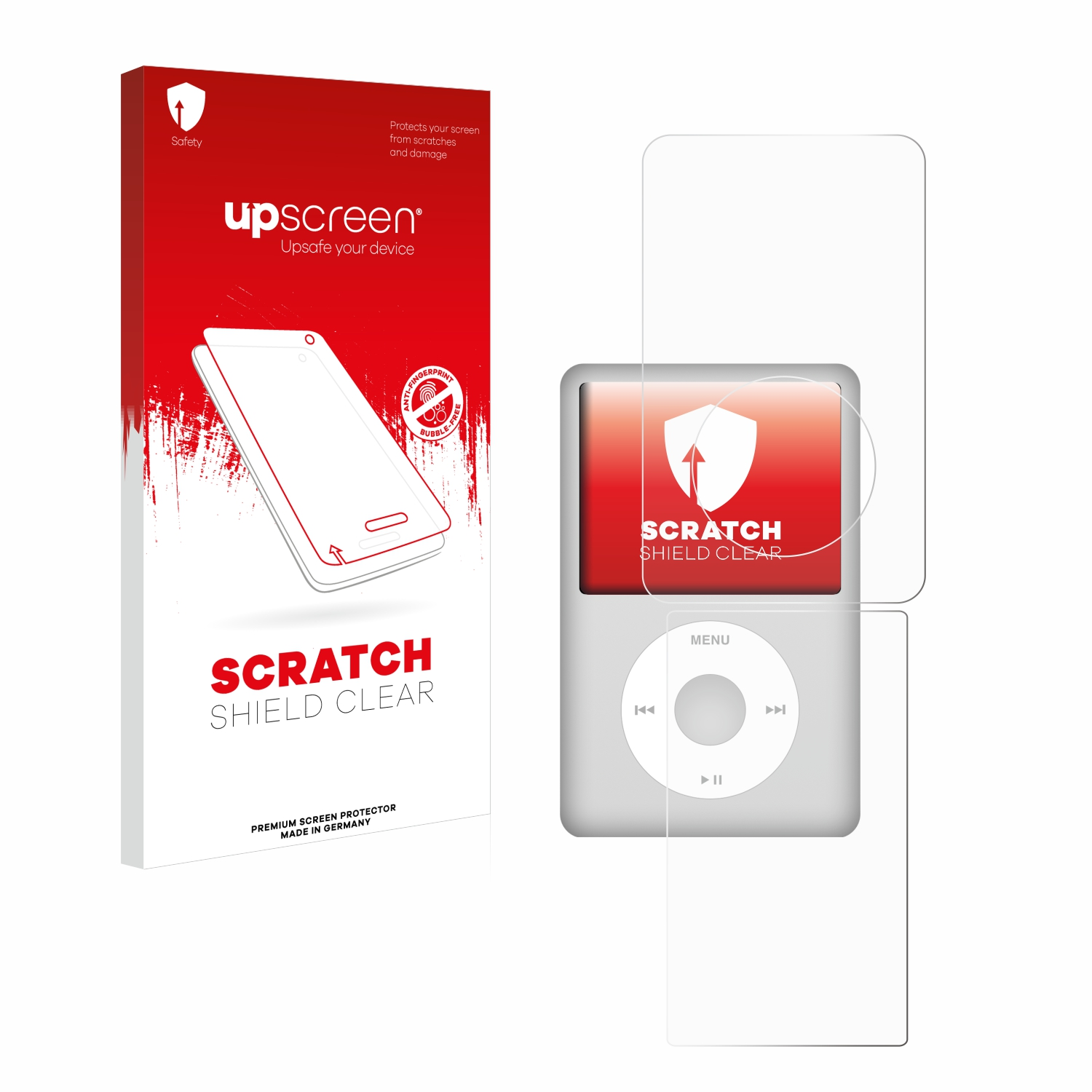 Gen.)) iPod klare Apple (Display+Rückseite, Classic Kratzschutz 5.5 Schutzfolie(für UPSCREEN