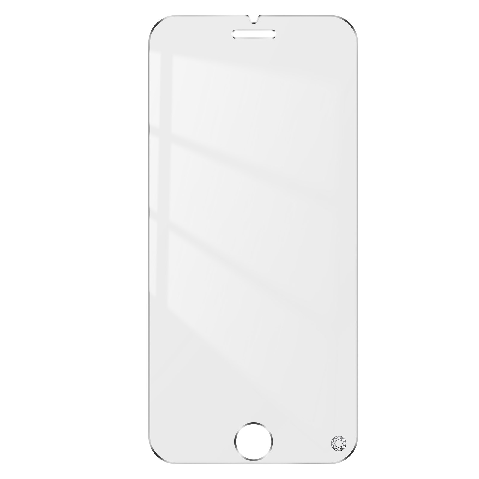 FORCE GLASS iPhone 8 Plus) Schutzfolien(für Apple Blautlichtfilter