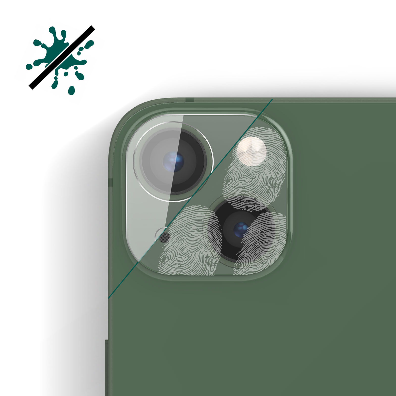 Rückkamera Härte Gehärtetes Folien(für Apple 9H+ Glas, 13) FORCE GLASS iPhone