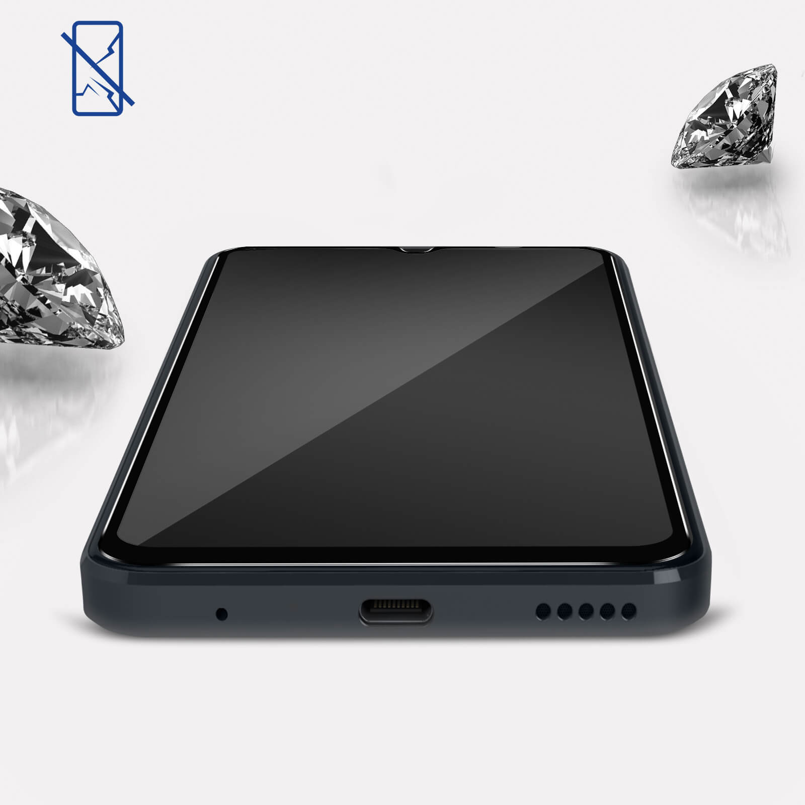 3MK Hardglass Poco Xiaomi Glas-Folien(für Lite C40) Max