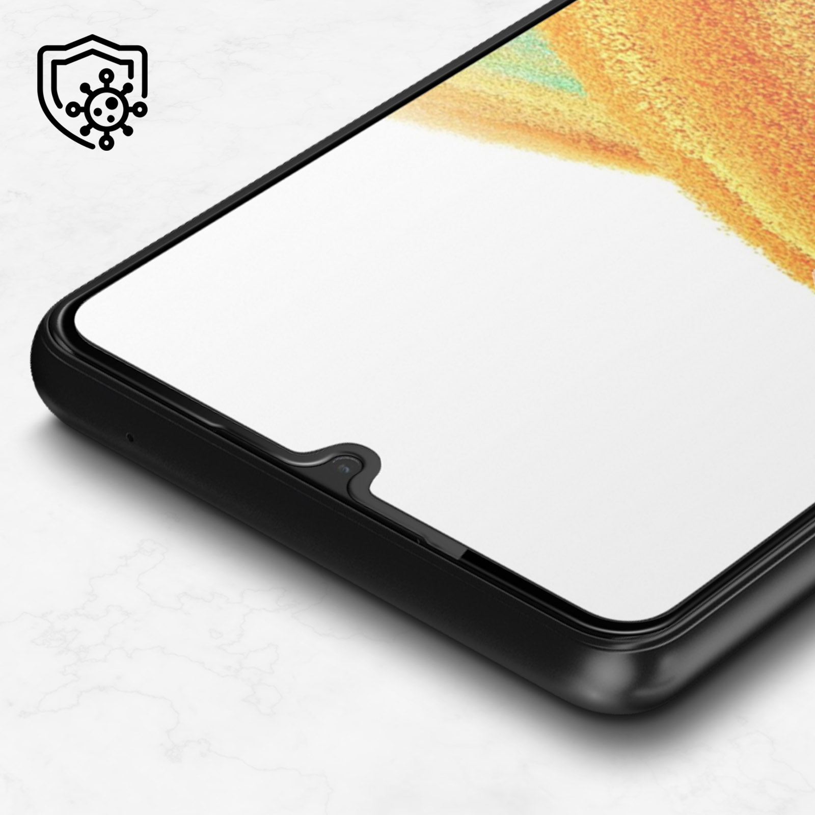 FORCE GLASS Flexibles Samsung Galaxy A33 Schutzfolien(für 5G) Glas
