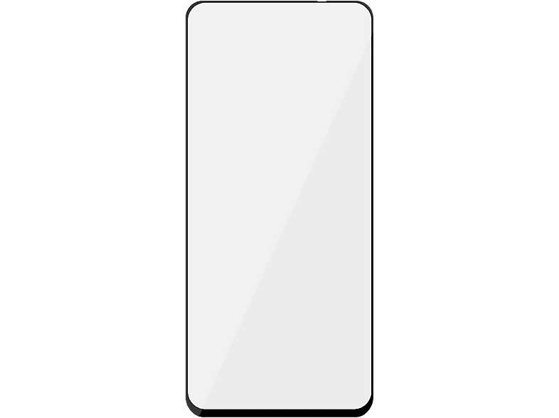 3MK Kunstoff Schutzfolie mit ölabweisender Beschichtung, Rand Schwarz Schutzfolien(für Xiaomi Mi 10T Pro)