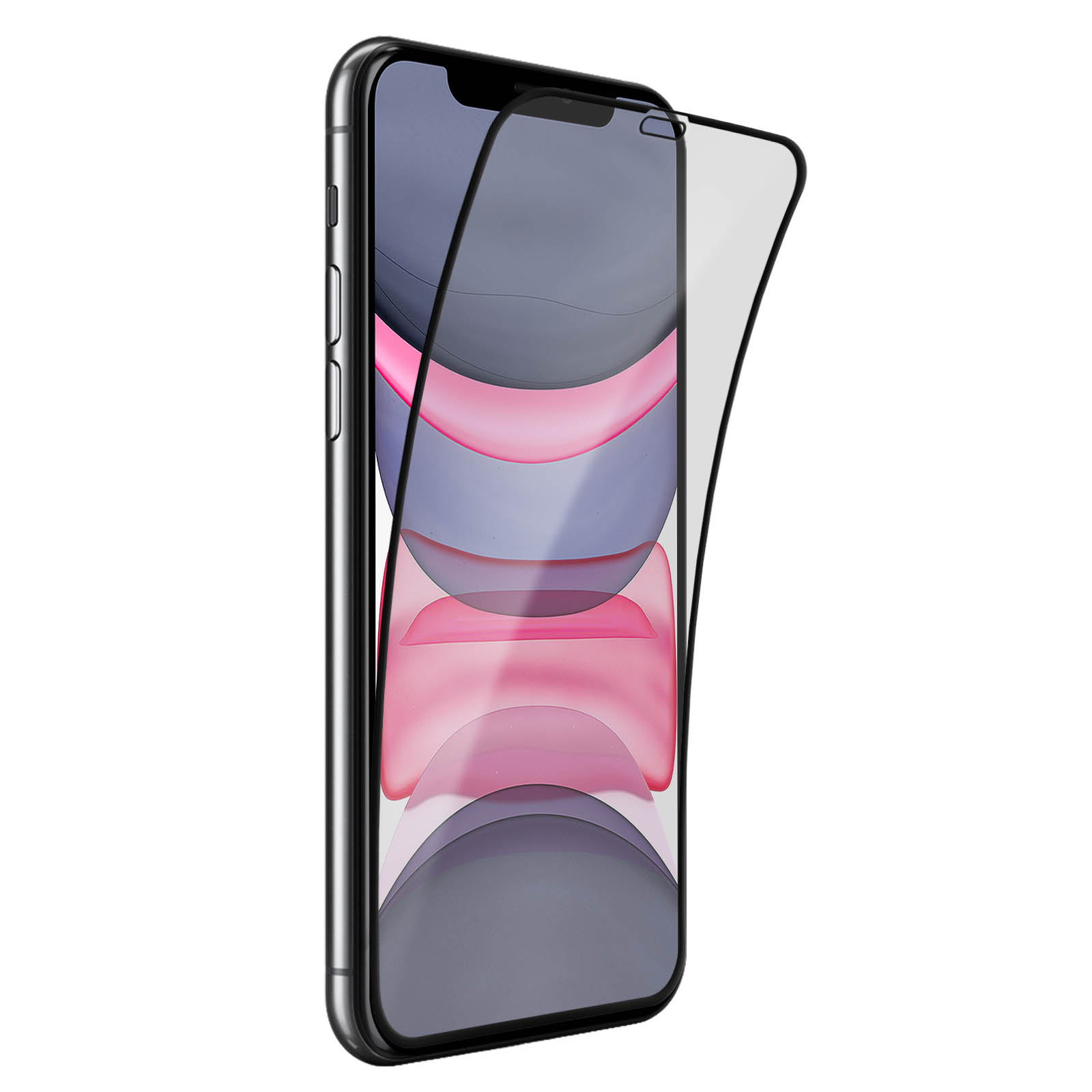 mit Flexibles ölabweisender 3MK Glas-Folien(für Glas Beschichtung 11) Schutzfolie iPhone Apple