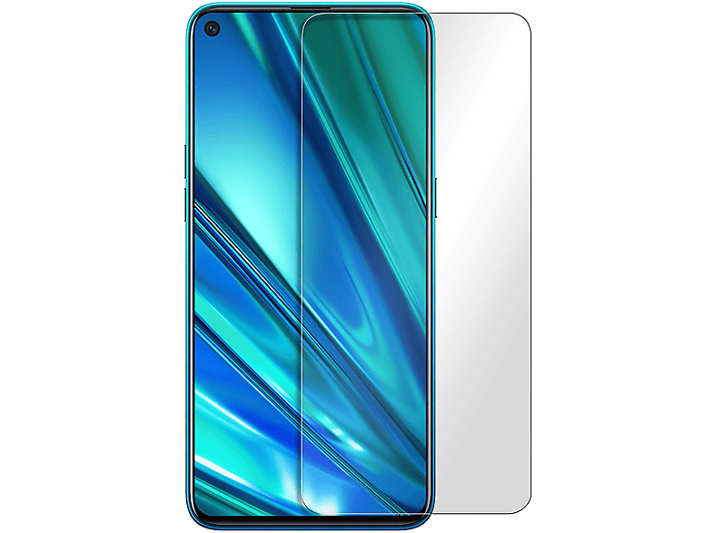 SWISSTEN Gehärtetes Glas Schutzfolie mit 9H Härtegrad Glas-Folien(für Realme Realme 6)