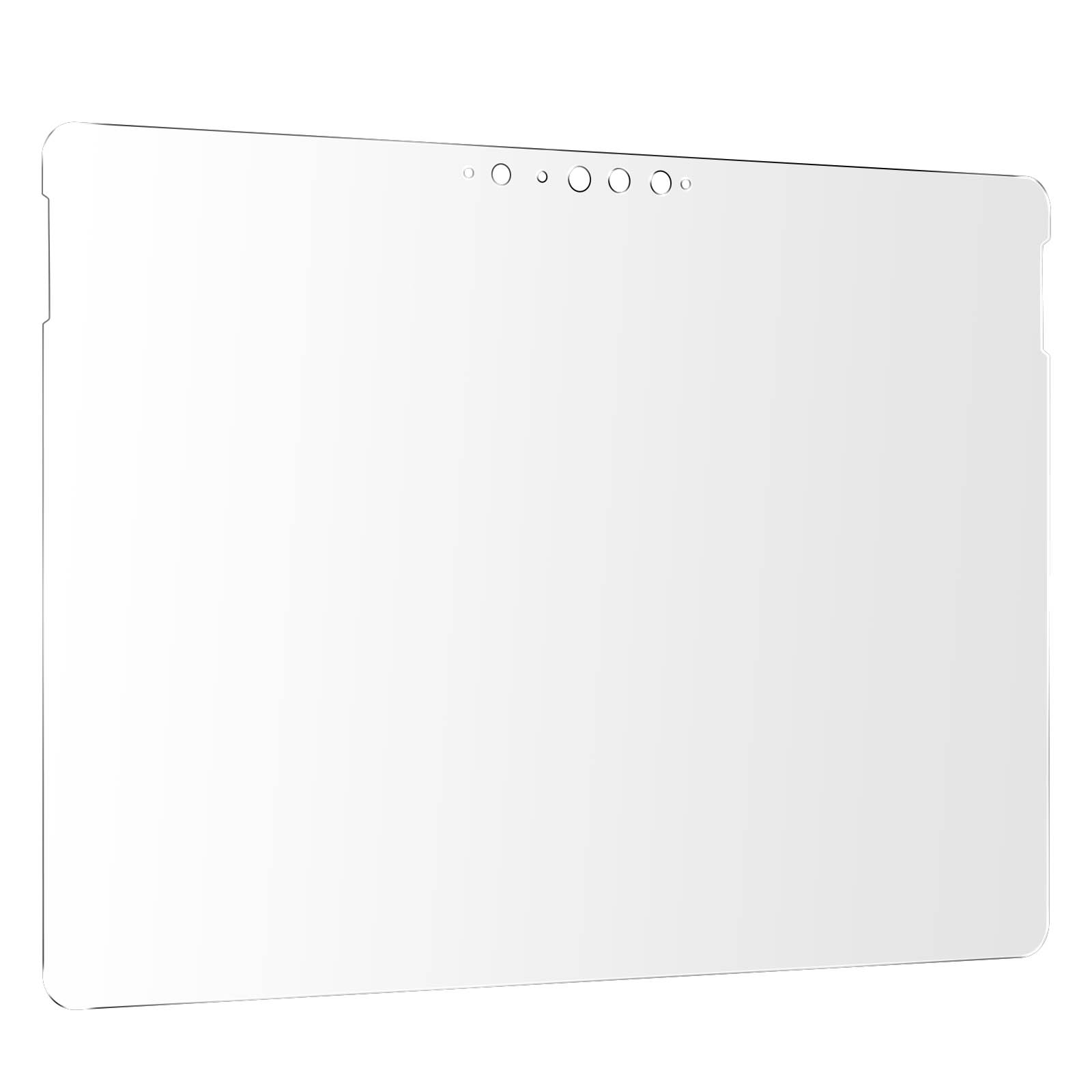 Przezroczysta folia ochronna z wycięciami na funkcje tabletu.