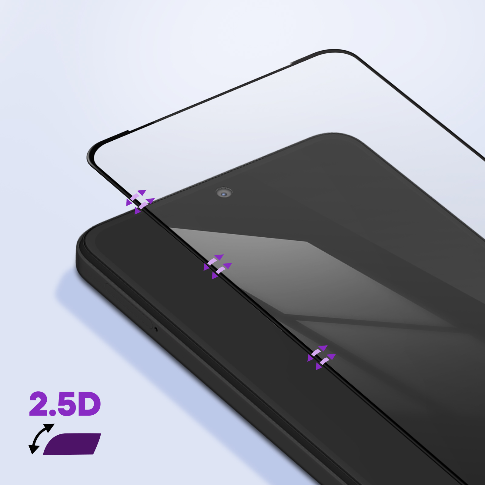 GLASS Schutzfolien(für 12s) FORCE Glas Xiaomi Redmi Note Flexibles