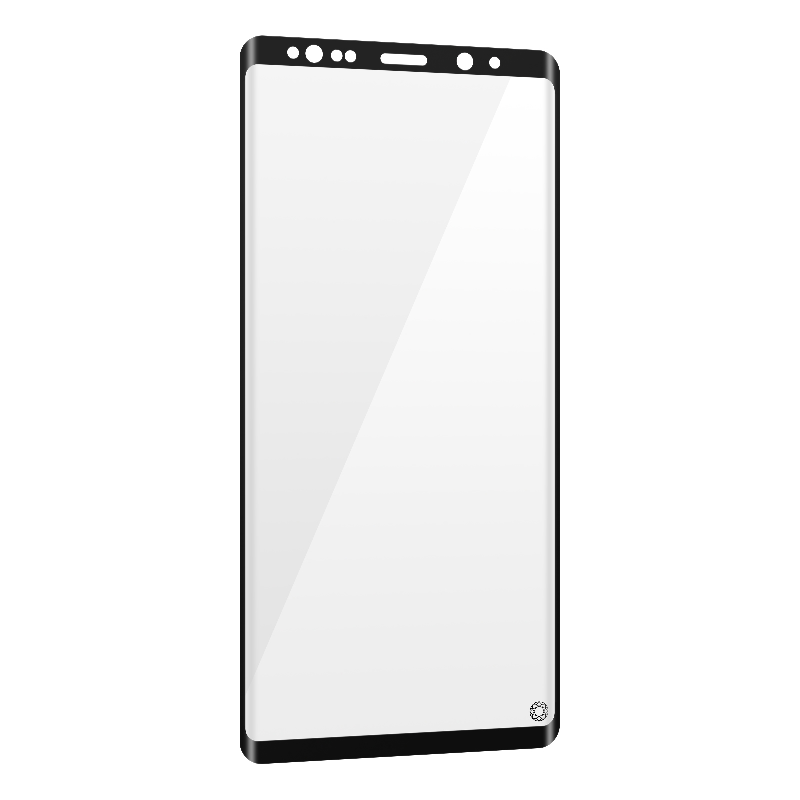 FORCE GLASS Schutzfolien(für Flexibles Samsung Note Galaxy 8) Glas