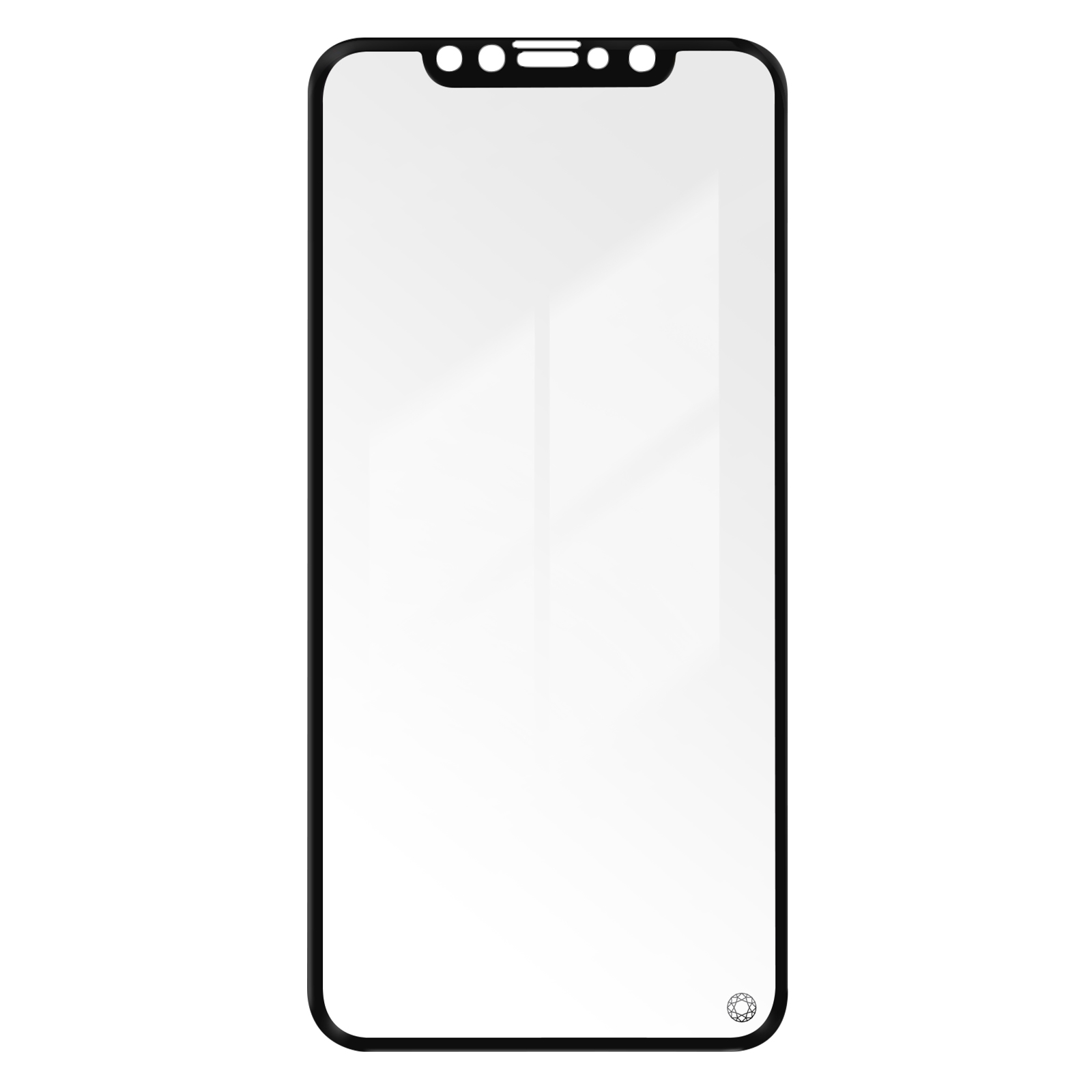 Max) 9H+ FORCE GLASS Apple 11 iPhone Pro Schutzfolien(für Glas