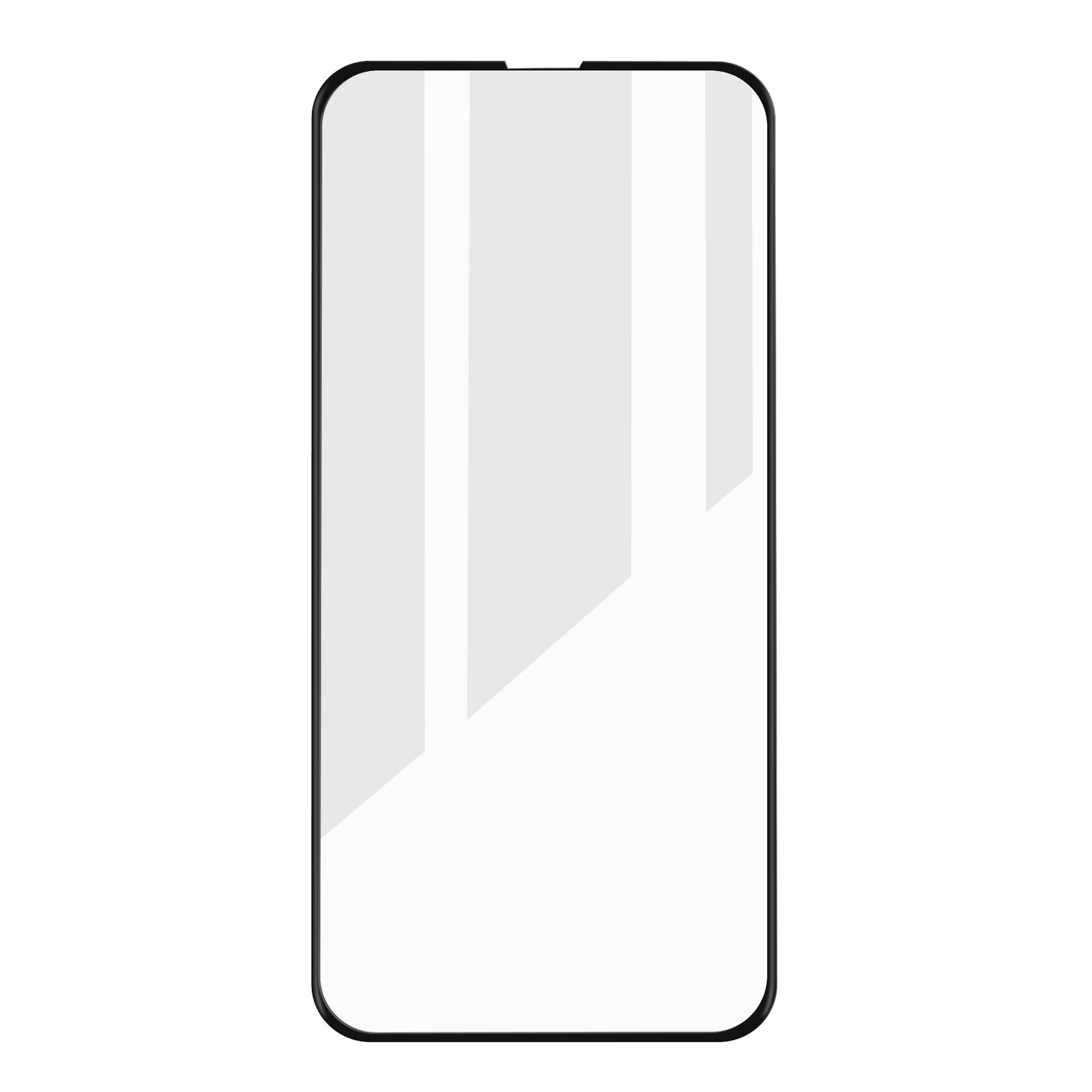 3MK Hardglass mit 9H gehärtetes Apple Max Härtegrad 14) Schutzfolie iPhone Glas-Folien(für Glas