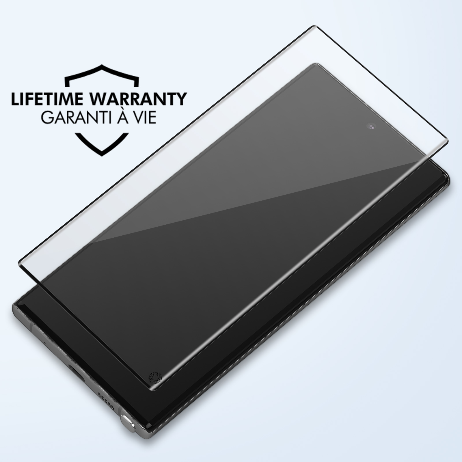 FORCE GLASS Flexibles Glas Schutzfolien(für 10) Galaxy Samsung Note
