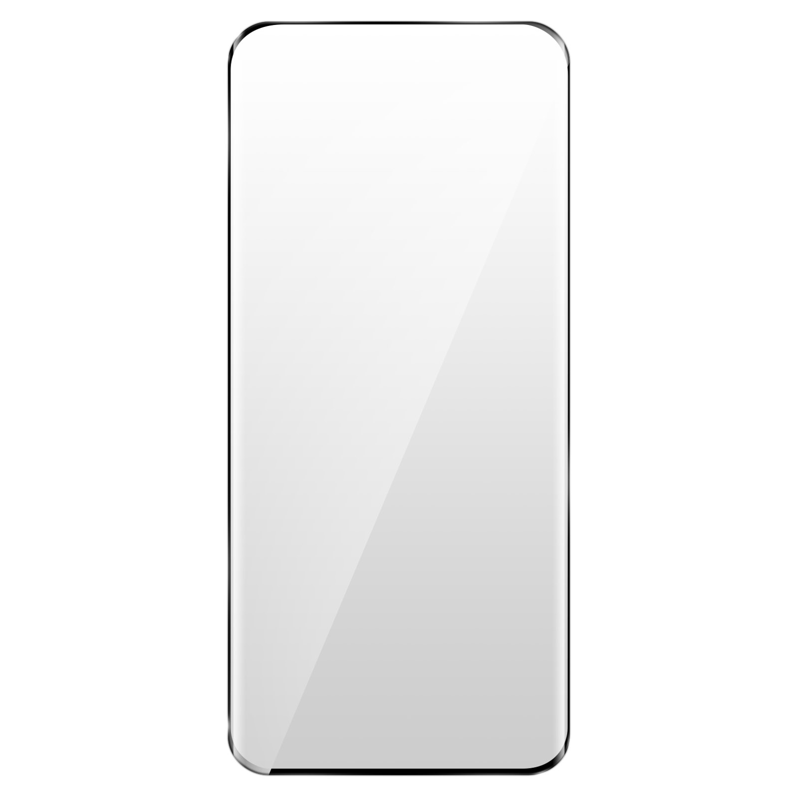 3MK Gehärtetes Glas 9H 11 mit Mi Schutzfolie Härtegrad, Rand Pro) Schwarz Glas-Folien(für Xiaomi