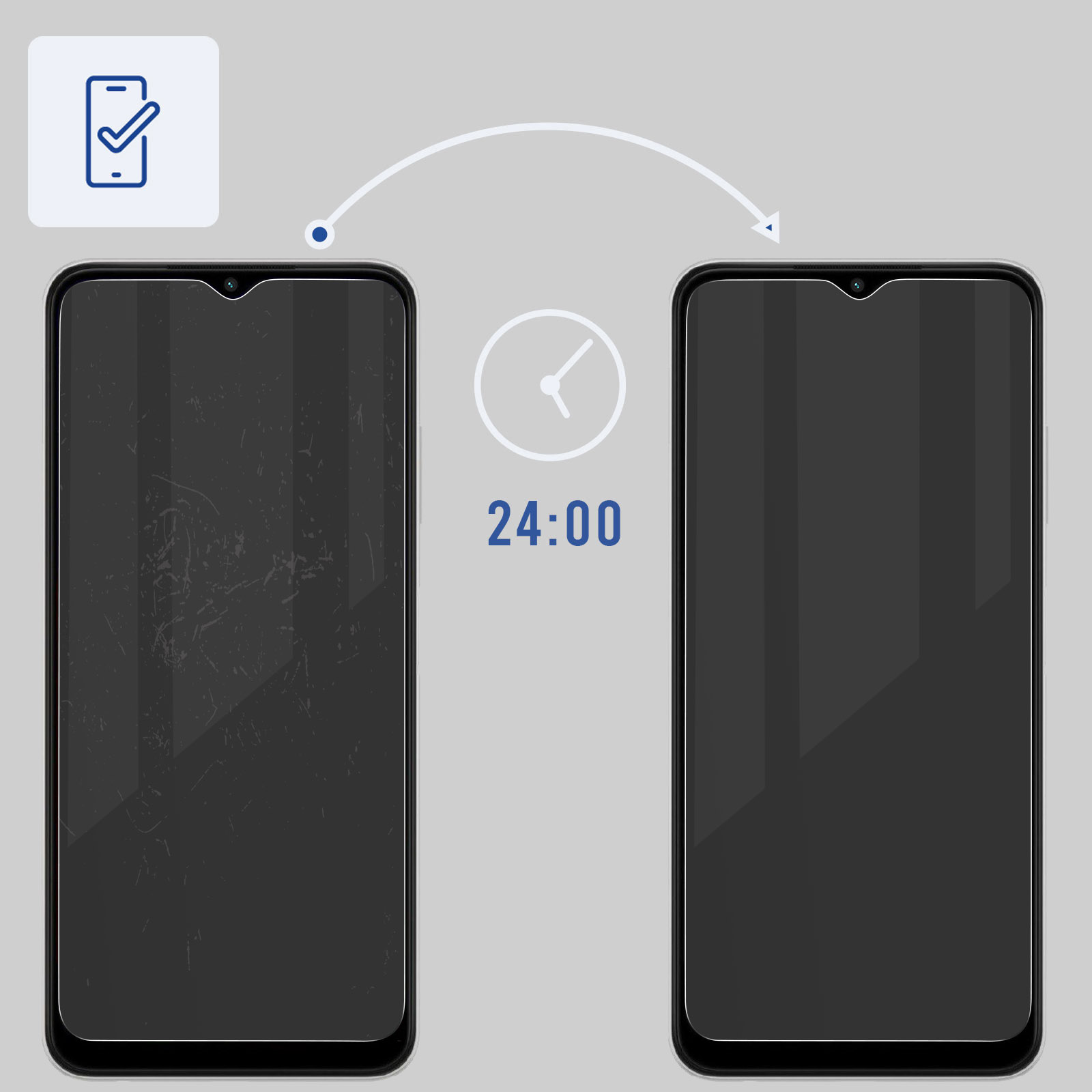 Custodia + Vetro Protettivo 9H Per Xiaomi Redmi Pad 2 11 Pollici 2025 &ndash; Lonfeid, Cover Magnetica Con Funzione Stand
