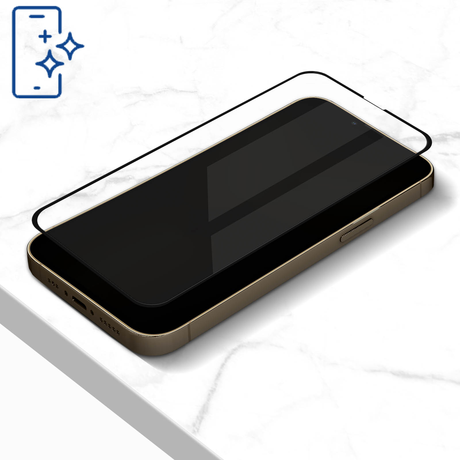 FlexibleGlass Apple 14) iPhone Beschichtung ölabweisender 3MK Schutzfolien(für Schutzfolie mit