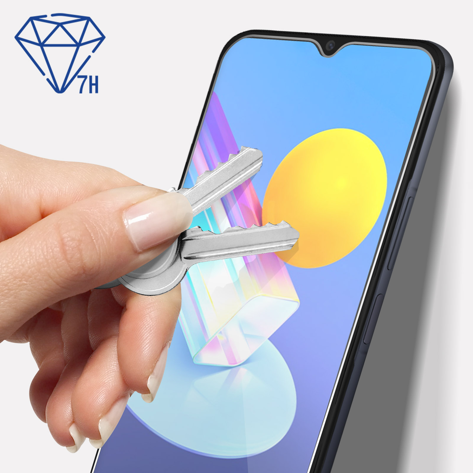 3MK Vivo Glas(für - Vivo Y72 Y72 Vivo FlexibleGlass 5G) 3mk 5G