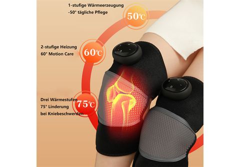 Masajeador - BYTELIKE Masajeador eléctrico de rodillas Masajeador de  calentamiento para piernas frías, Negro