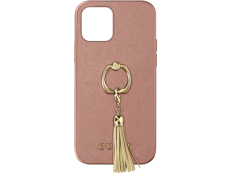 GUESS Lux Series, Backcover, Apple, Rosegold Pro, iPhone 12