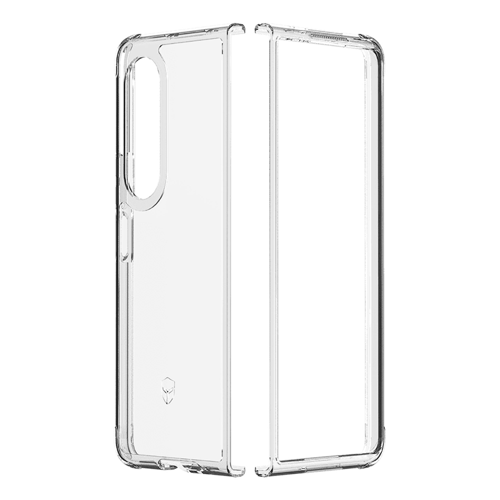 Transparent CASE X Cross Fold Impact Samsung, FORCE Series, 3, Backcover, Z Galaxy