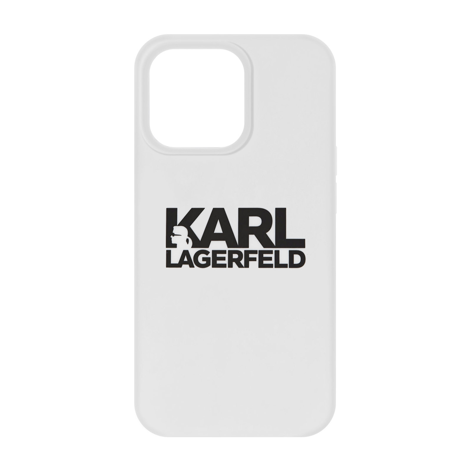 KARL LAGERFELD Soft iPhone Touch Mini, Apple, Series, Backcover, 13 Weiß