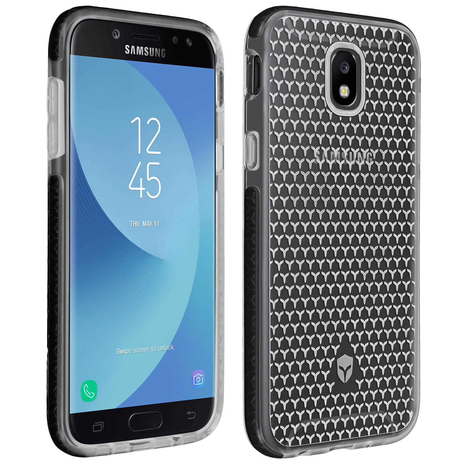 Samsung, FORCE CASE Tryax-System Series, 2017, Galaxy J5 Life mit Schwarz Backcover,