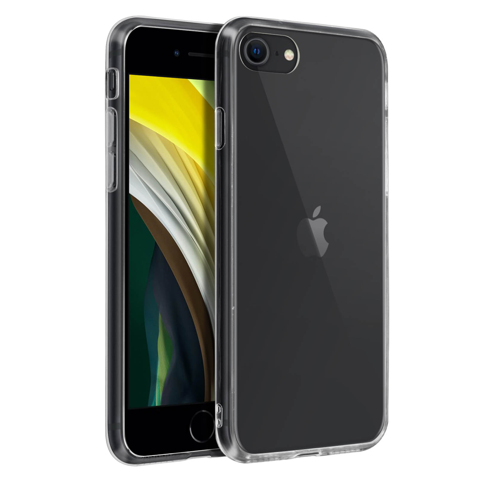 MOCCA DESIGN Crystal Apple, Series, SE Transparent 2022, Backcover, iPhone