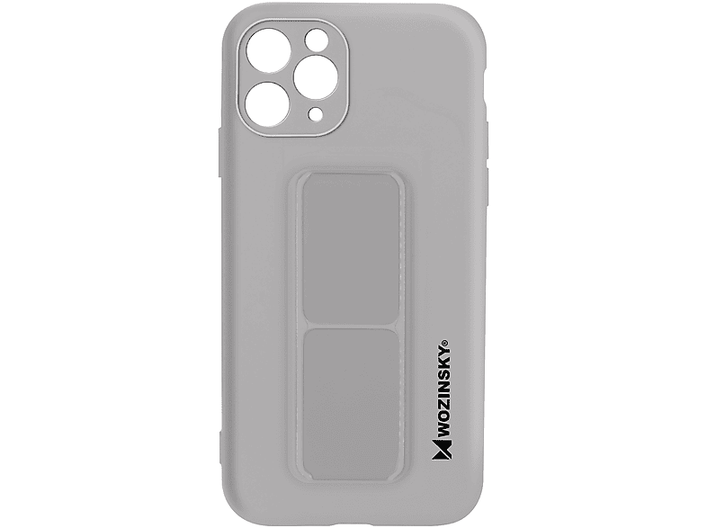 WOZINSKY Duran Max, iPhone Grau 11 Apple, Series, Backcover, Pro