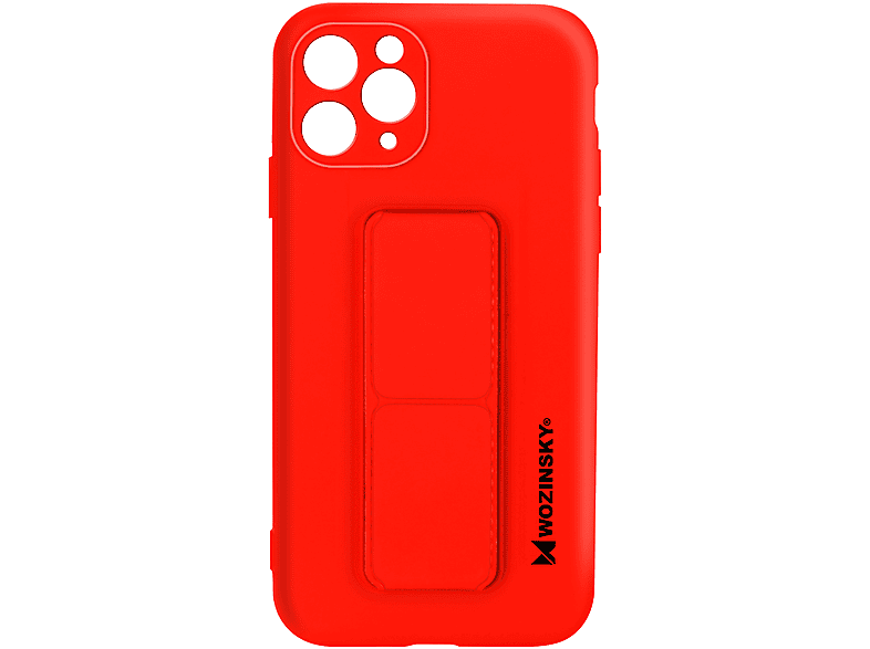 WOZINSKY Duran Series, Backcover, Apple, iPhone 11 Pro Max, Rot