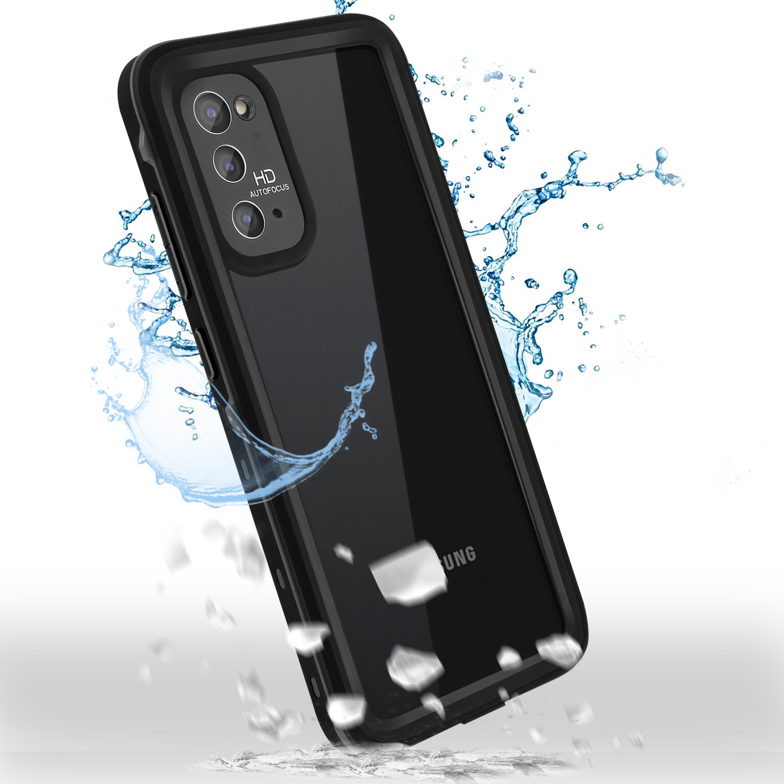 REDPEPPER Waterproof S20, Schwarz Galaxy Samsung, Backcover, Series