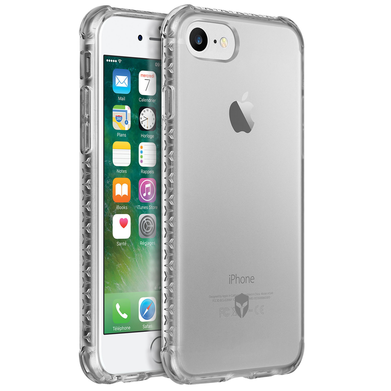 FORCE CASE Air Series, Backcover, 6S, iPhone Transparent Apple