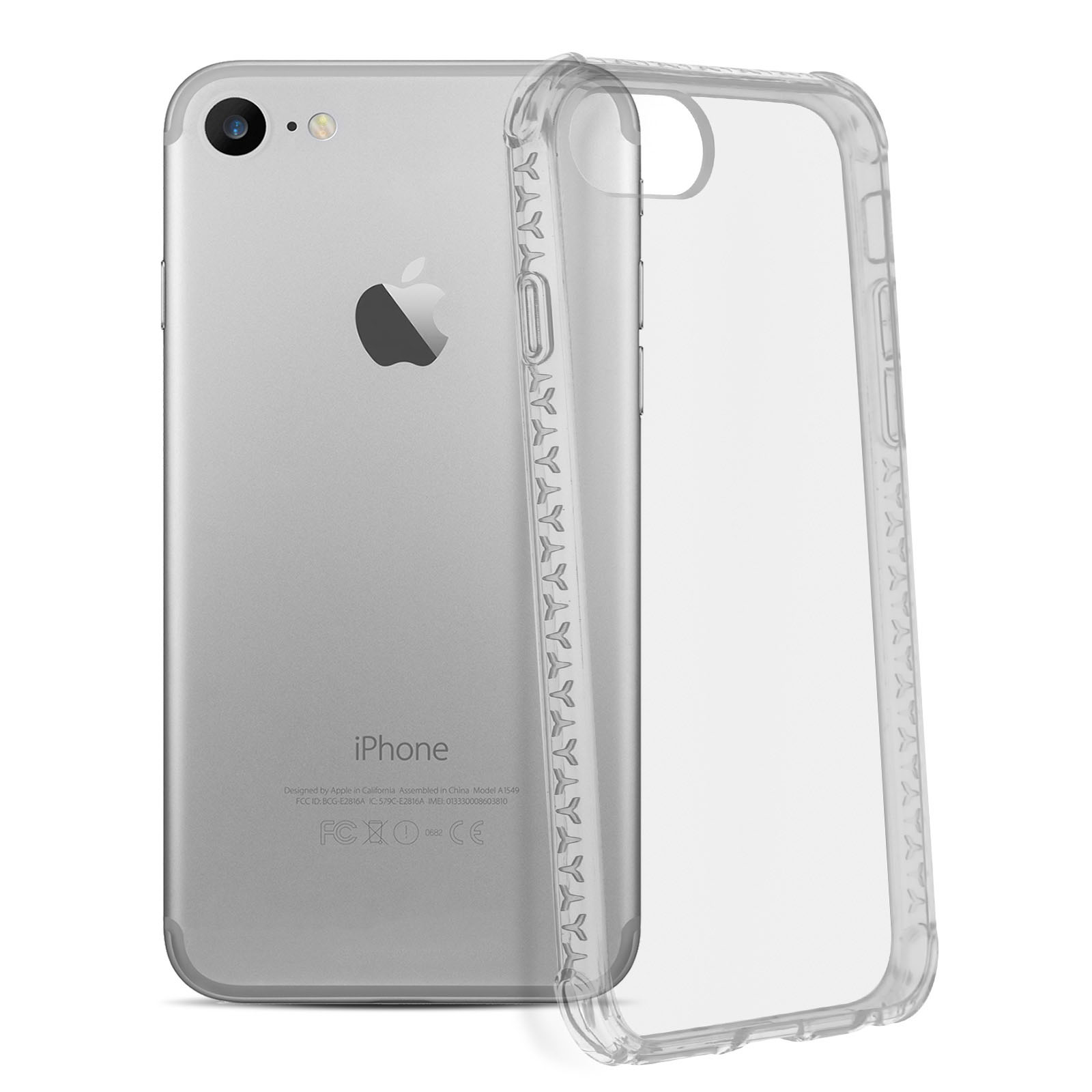 FORCE CASE Air Series, Backcover, 6S, iPhone Transparent Apple
