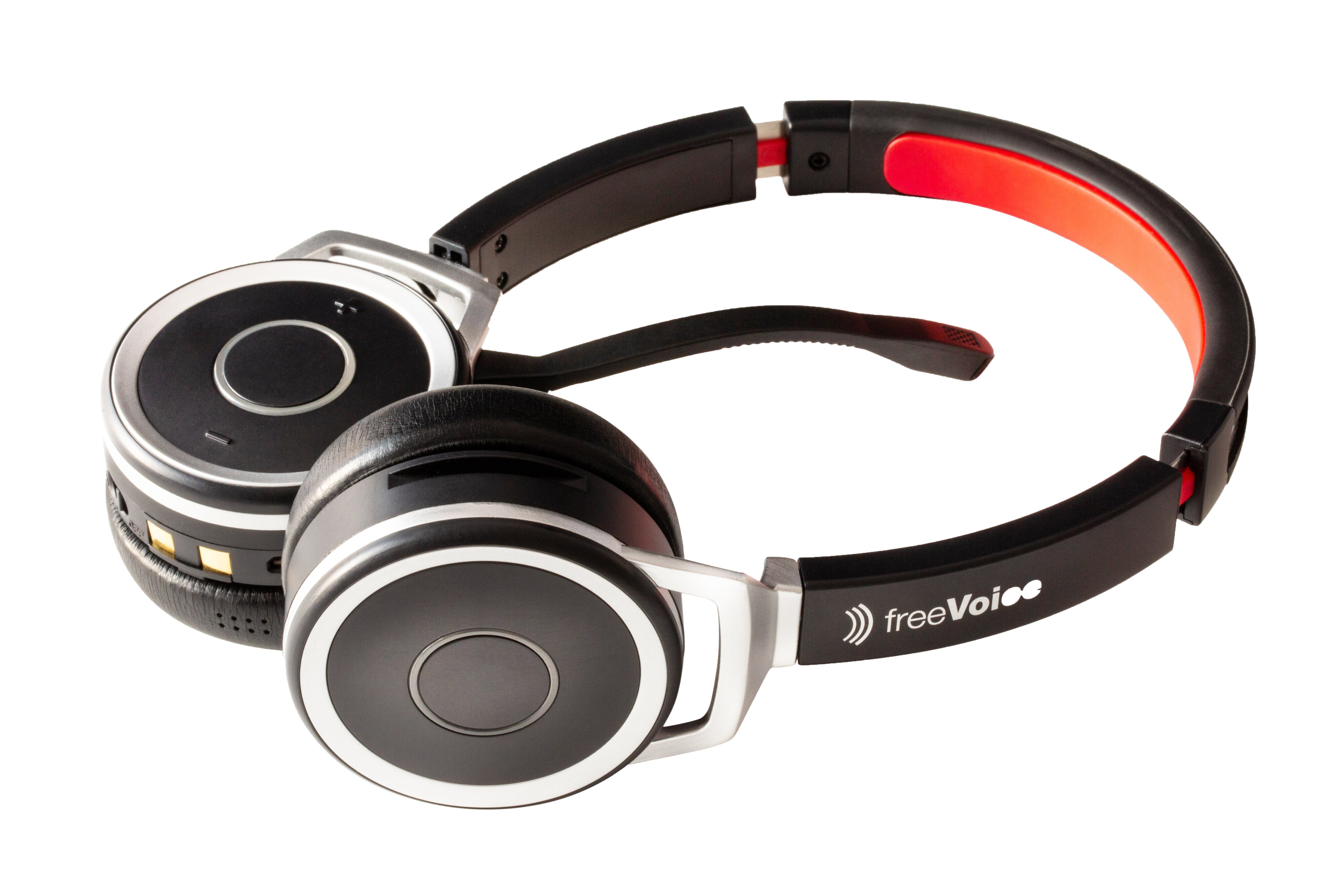 FREEVOICE Space Stereo Schwarz NC, Bluetooth Headset Over-ear