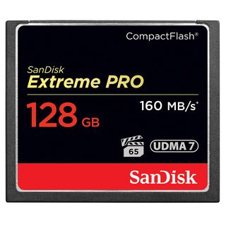 Tarjeta CF - SANDISK Extremepro 128gb160mb/S