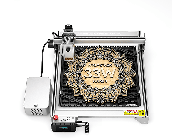 Silber Lasergraviermaschine, ATOMSTACK PRO X30