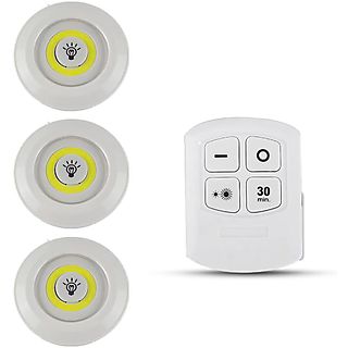 Luces LED  - PACK3LUCESREMOTE KLACK, Blanco