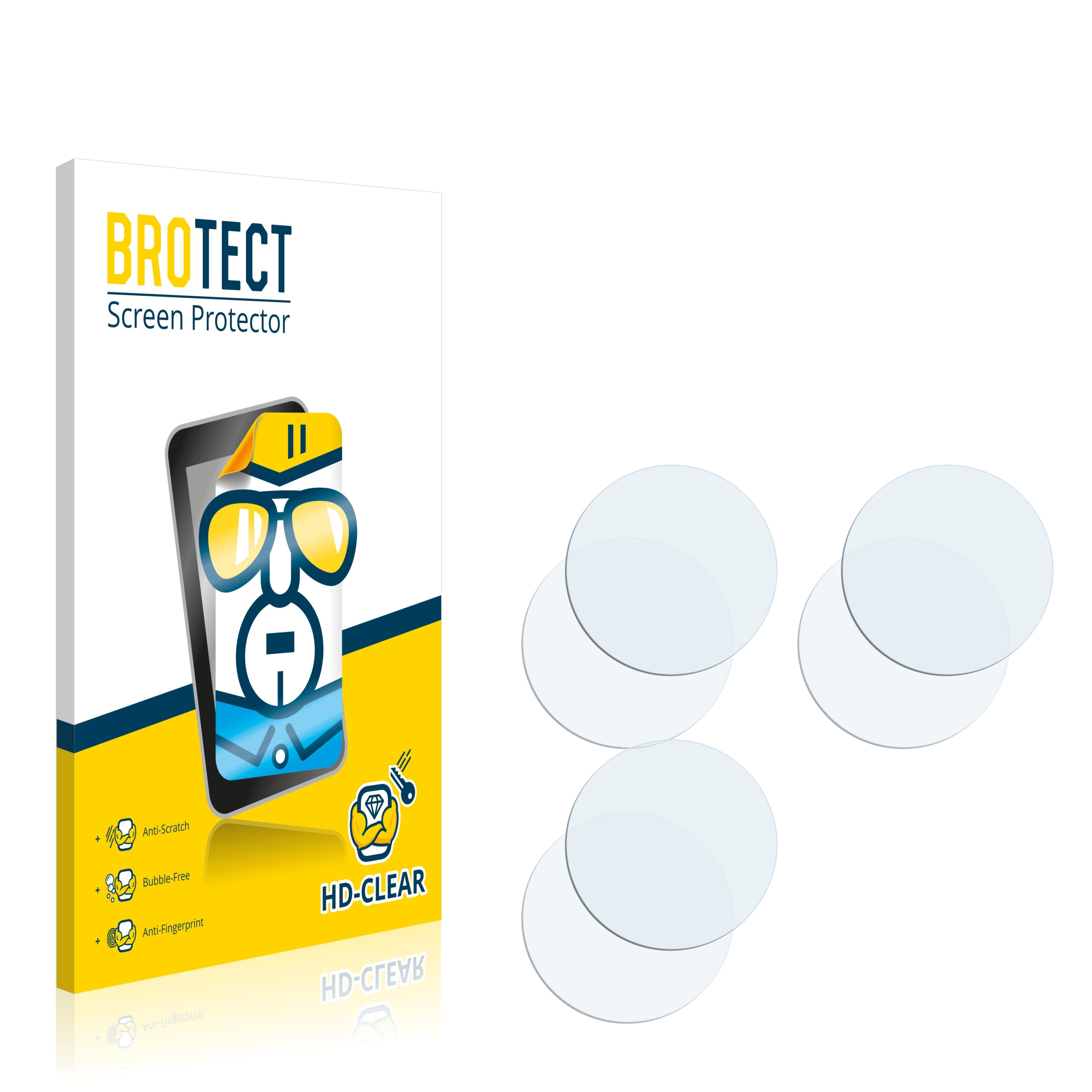 BROTECT Fairphone 2x klare 5) Schutzfolie(für