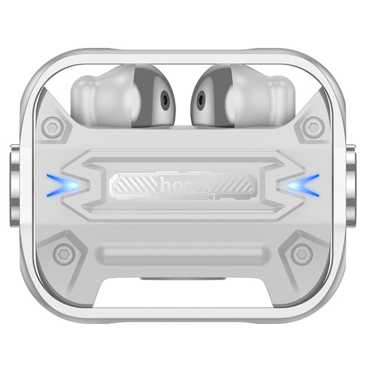 BYTELIKE True Wireless Bluetooth Headset Bluetooth-Kopfhörer Silber Headset, 5.3 Mech Bluetooth Stereo Talk Smart Sport In-ear