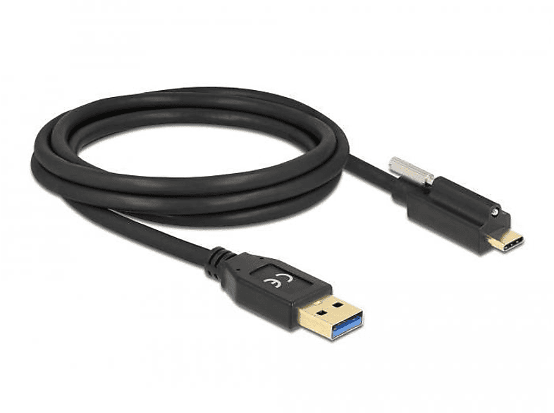 84031 Schwarz USB DELOCK Kabel,