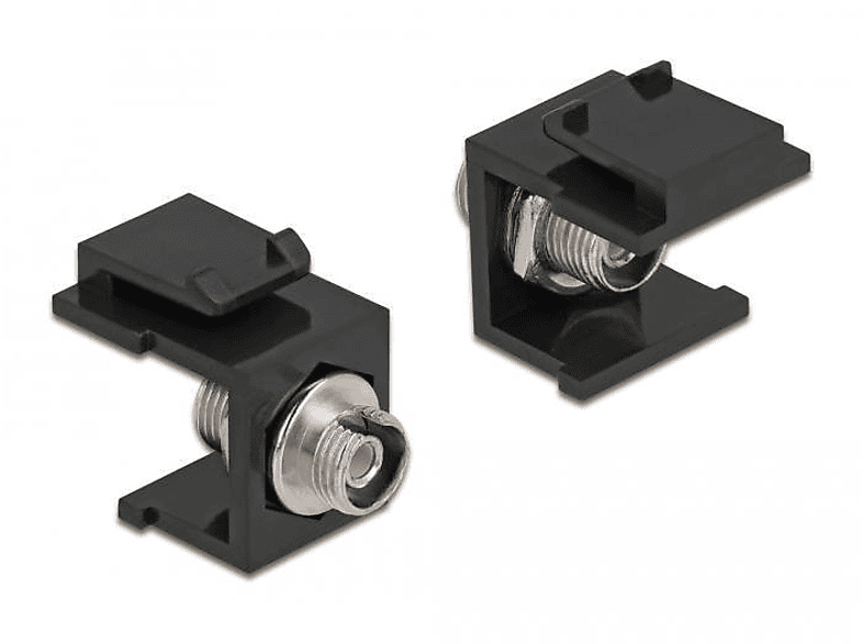 86851 DELOCK Keystone Modul, Schwarz