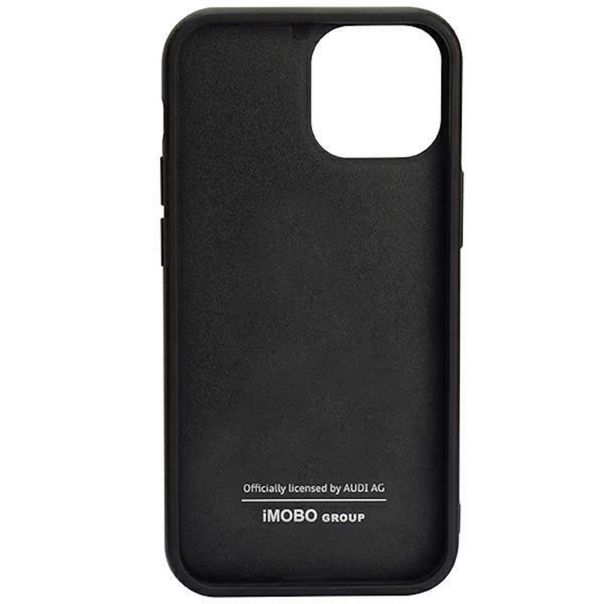 AUDI Carbon Faser Tasche Pro, Apple, Backcover, 14 iPhone Hülle, Schwarz