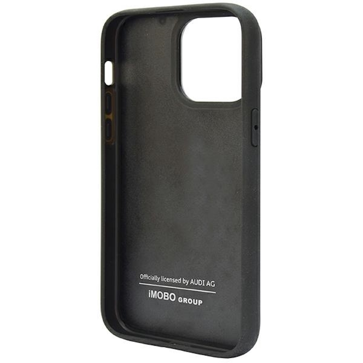 AUDI Carbon Faserstreifen Pro iPhone Backcover, Tasche Max, 14 Schwarz Hülle, Apple