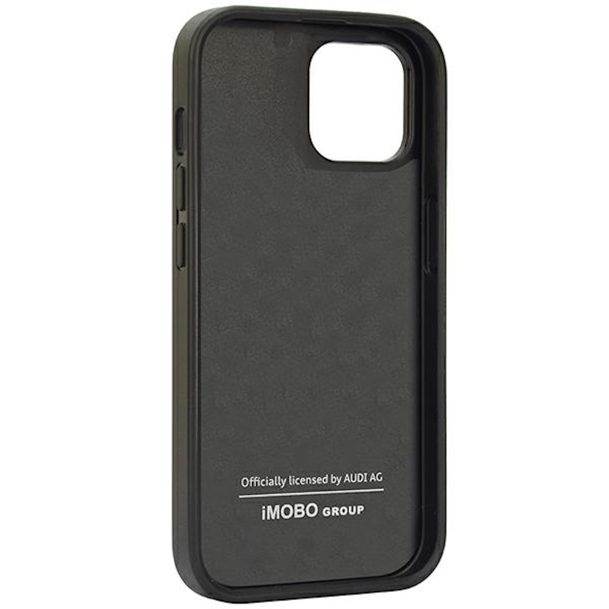 Apple, Carbon iPhone Schwarz Tasche 14, Hülle, Backcover, Faserstreifen AUDI