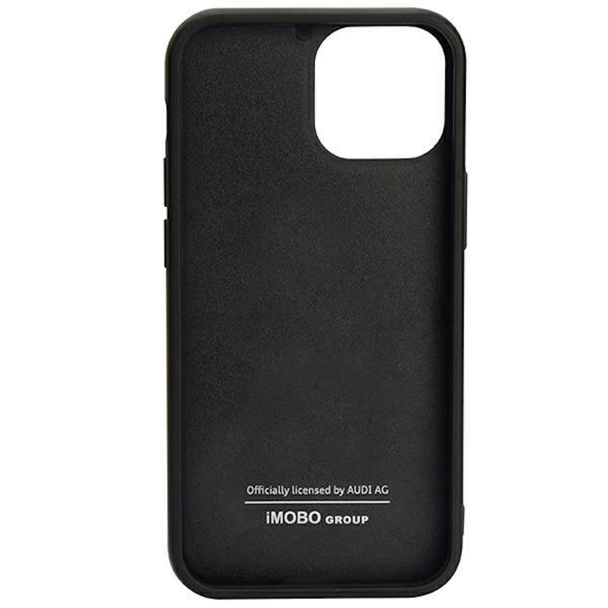 AUDI Carbon Faserstreifen Tasche Backcover, Apple, Hülle, 12 Schwarz 12 / Pro, iPhone