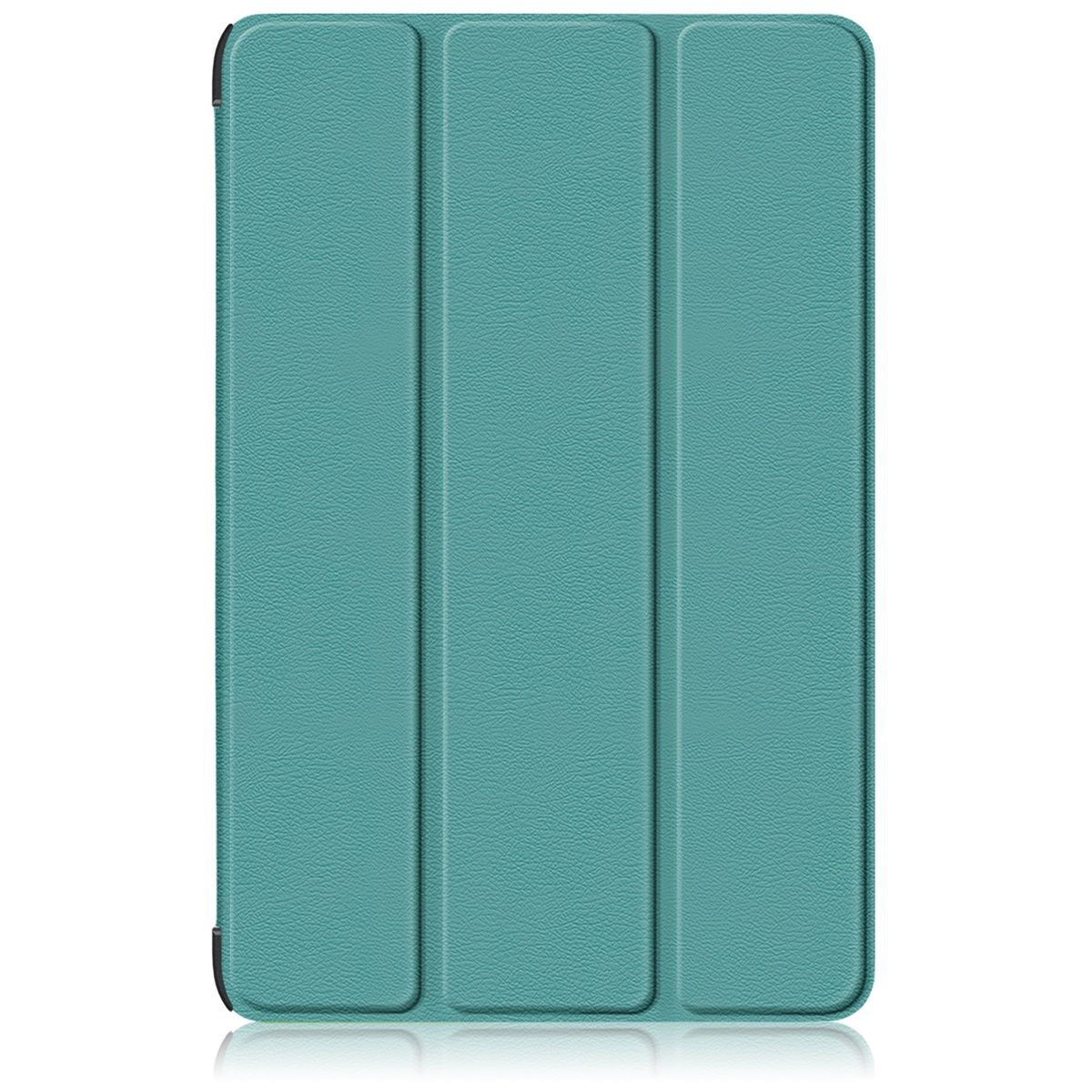Cover / Kunstleder, Cover 3folt / Samsung Dunkelgrün UP für & Sleep Silikon WIGENTO Full aufstellbar Smart Wake Kunststoff Tablethülle