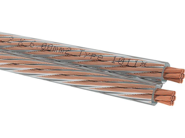 OEHLBACH Speaker Wire SP-60, 6 Lautsprecherkabel, 1000 x mm², 2 cm