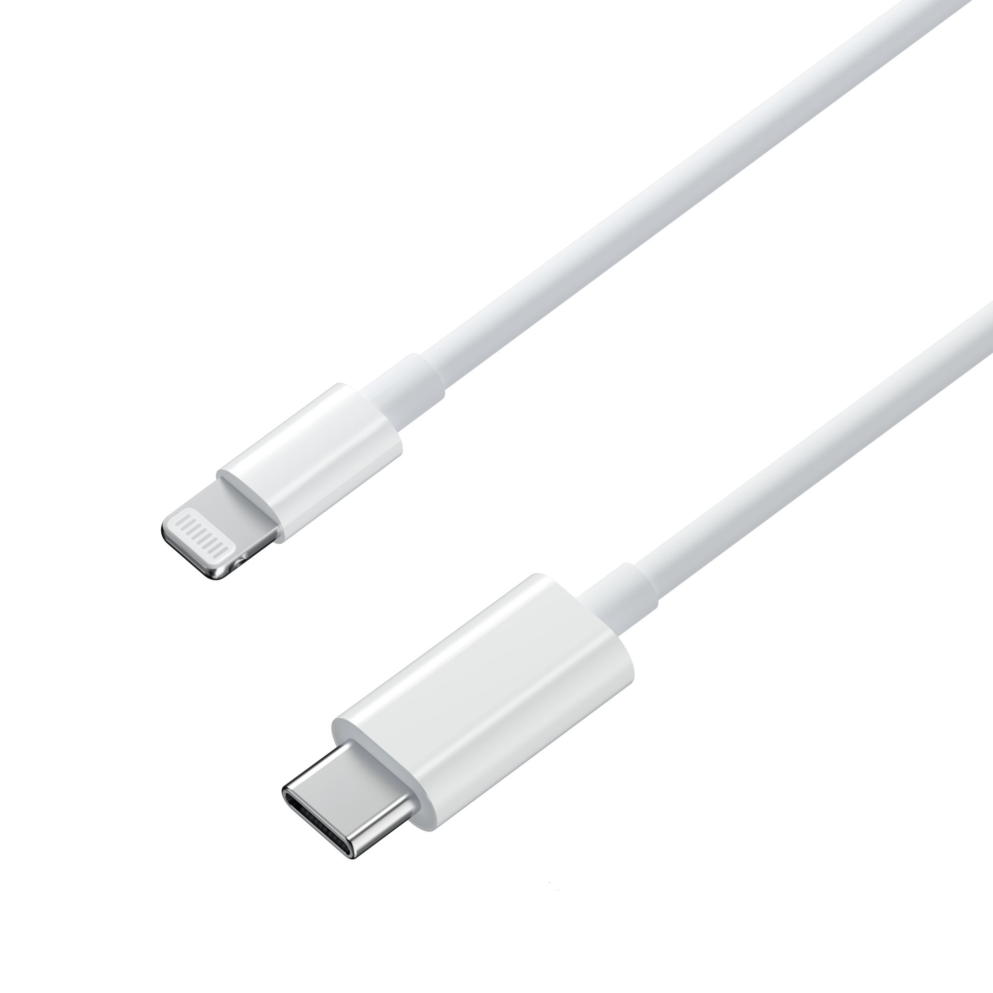 1 kabel USB-C meter Weiß Lightning ROLIO USB kabel, zu