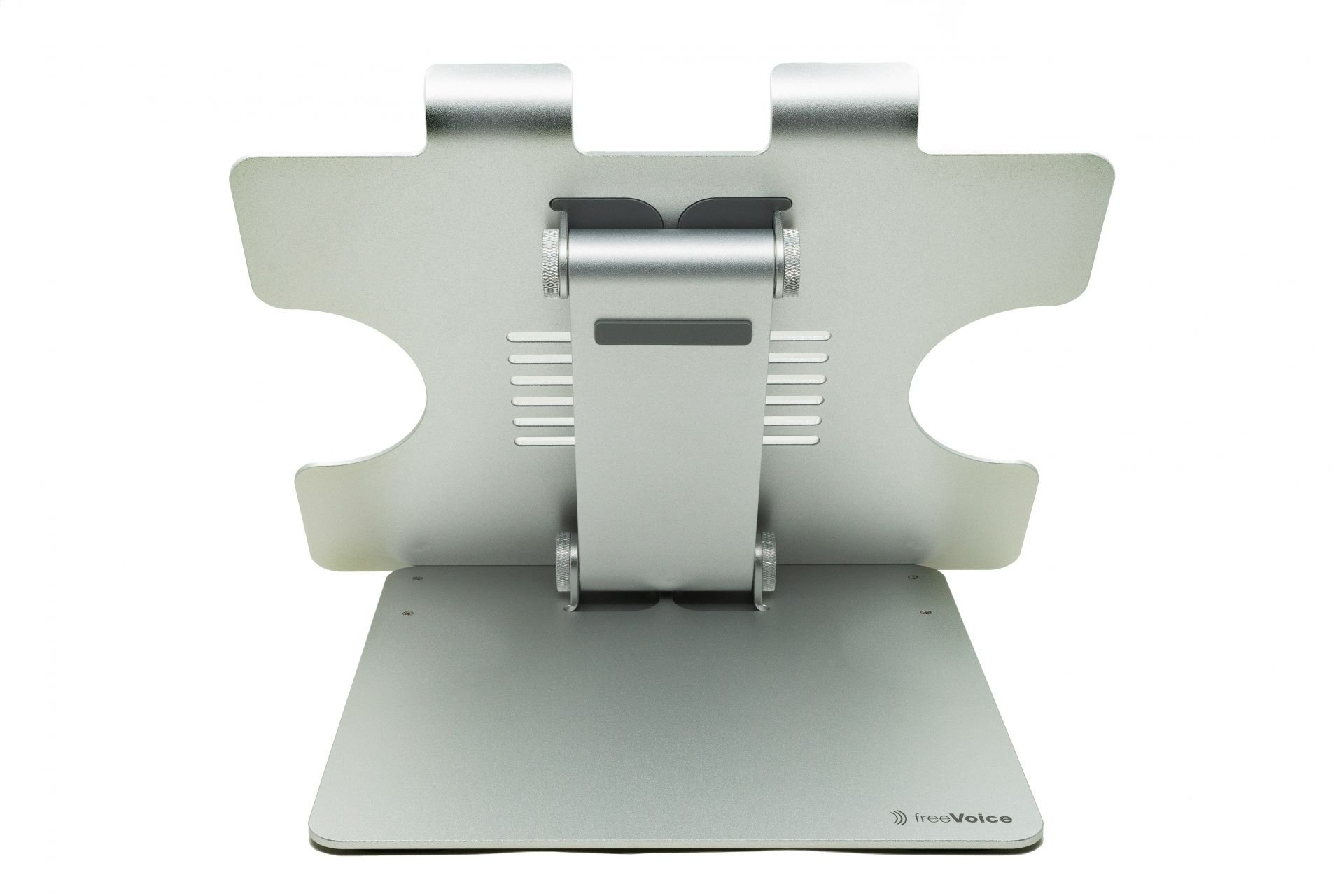 Silber Laptop Stand FREEVOICE Dockingstation, inkl. Dockingstation