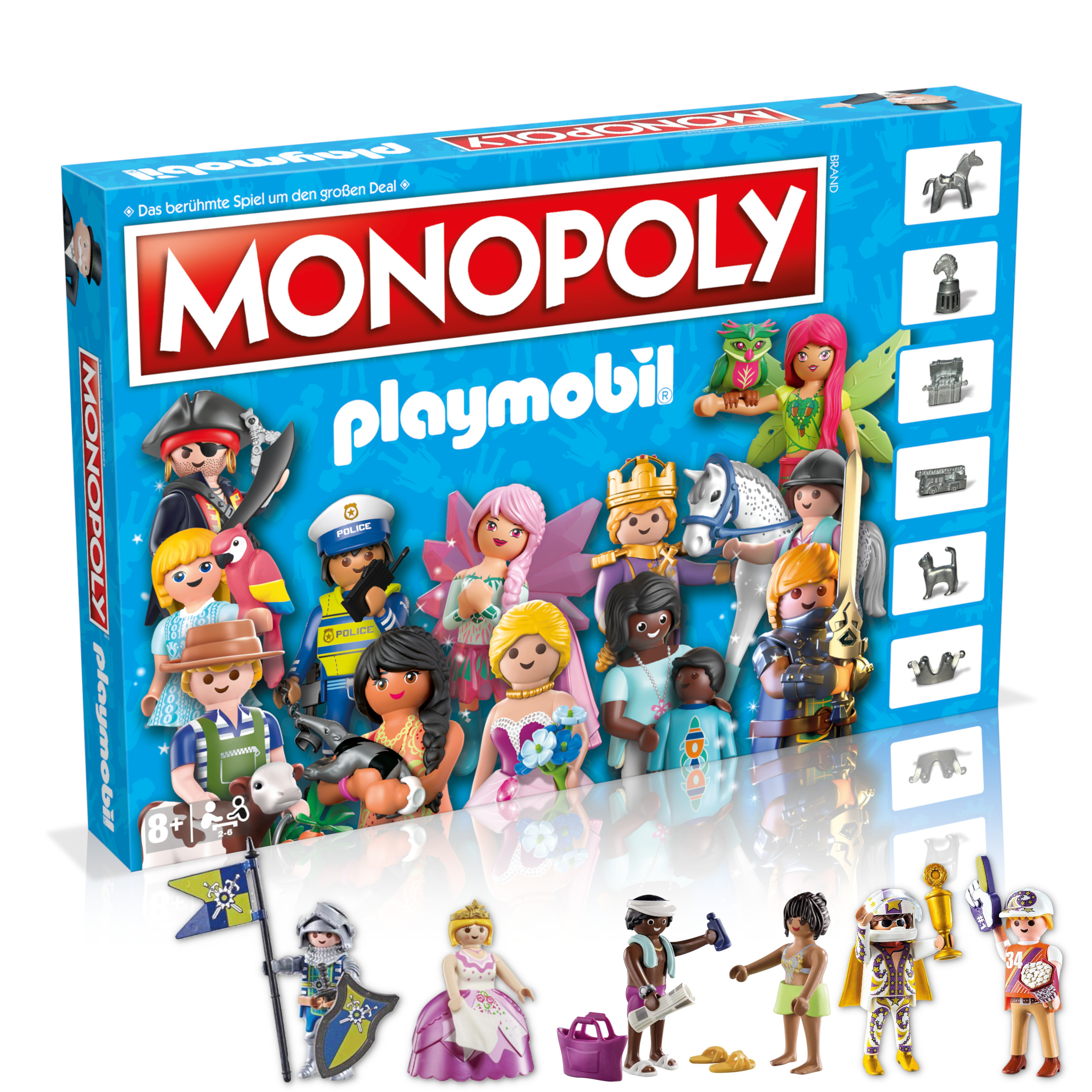 Spielfiguren + Monopoly WINNING Playmobil MOVES Brettspiel extra - 6