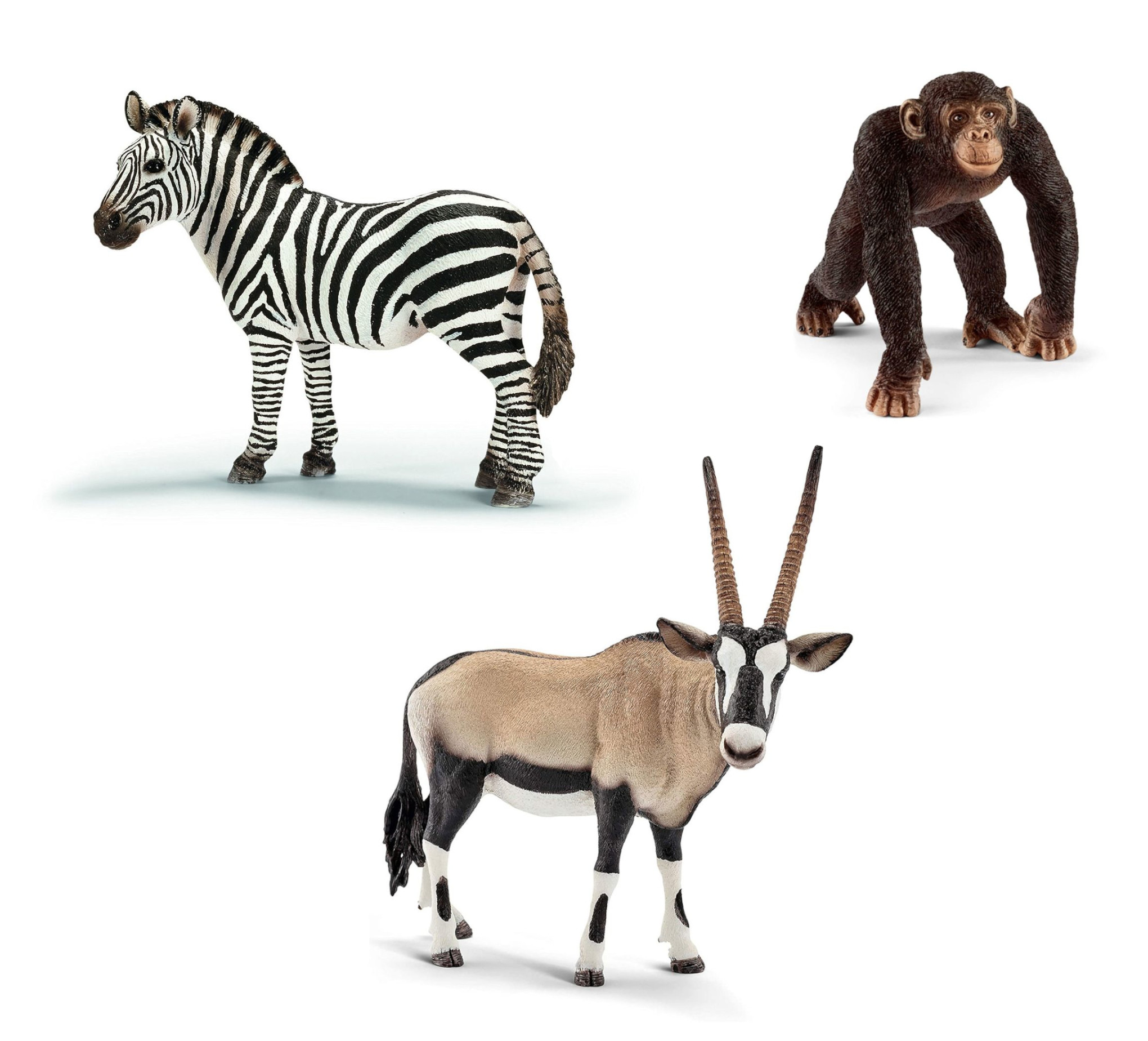 SCHLEICH Afrika-Set mit 12 Spielfiguren Tieren