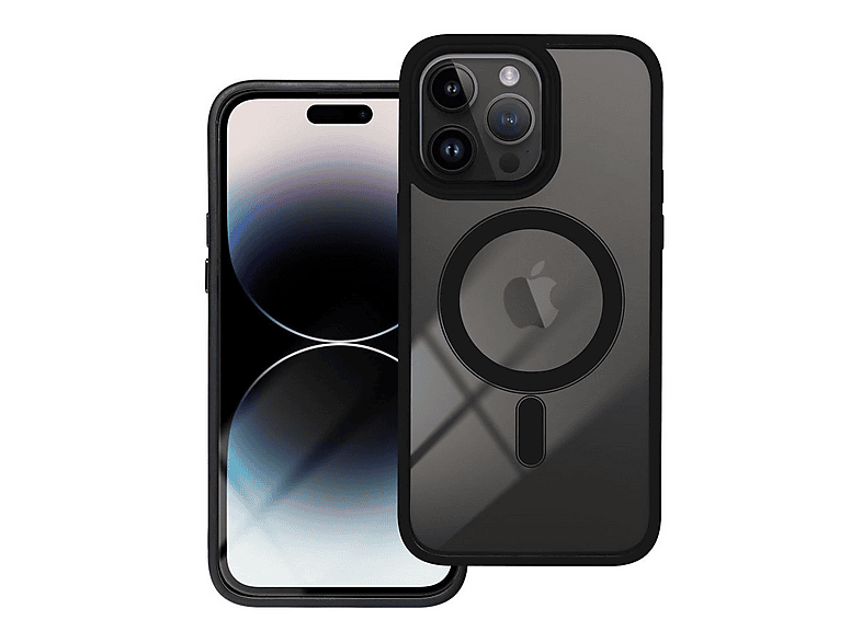 COFI Color Edge Mag Hülle, Backcover, Apple, iPhone 15 Pro Max, Schwarz ...